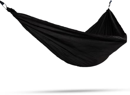 Travelnet Hangmat L240 x B140 - Zwart- 1 persoons