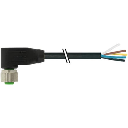 M12 Sensor Kabel 4-Pin Vrouwelijk 90° PUR 10M - 7000-12341-6341000