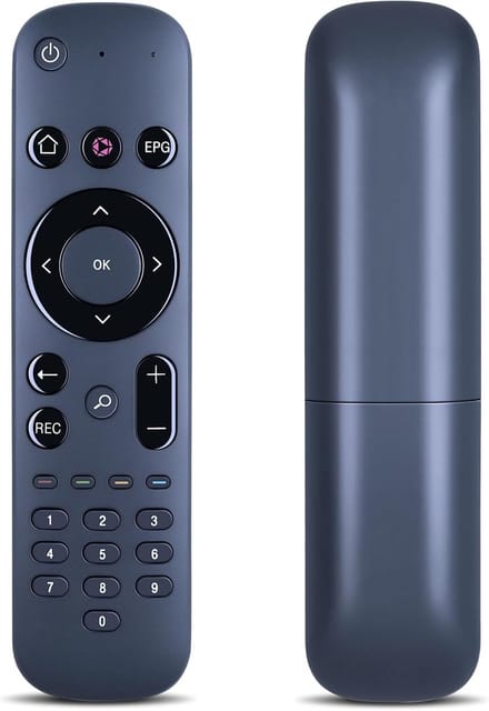 Vervangende Bluetooth Afstandsbediening voor Digitale Multimedia Receiver - Zwart