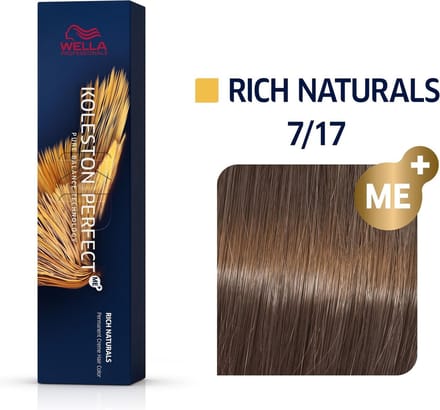 Wella Professionals Koleston Perfect Me+ - Haarverf - 7/17 Rich Naturals - 60ml