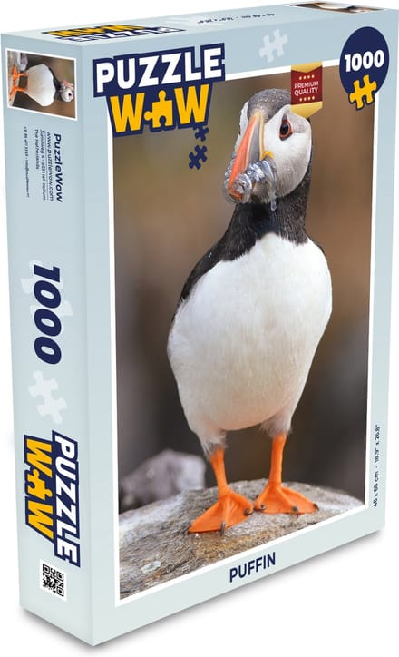 Puzzel puffin - Legpuzzel - Puzzel 1000 stukjes volwassenen