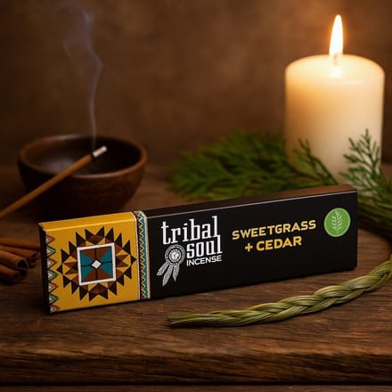 Tribal Soul - Sweet Grass + Cedar - los pakje - 15gram
