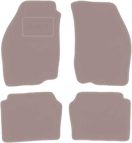 Beige veloursmatten voor: Suzuki Baleno I hatchback, sedan, stationwagen (1995-2007)