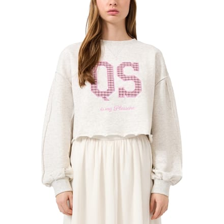 s.Oliver -qs Sweatshirts Offwhite Taglia: XL | Maglioni a maglia Outlet | Donna | Bianco