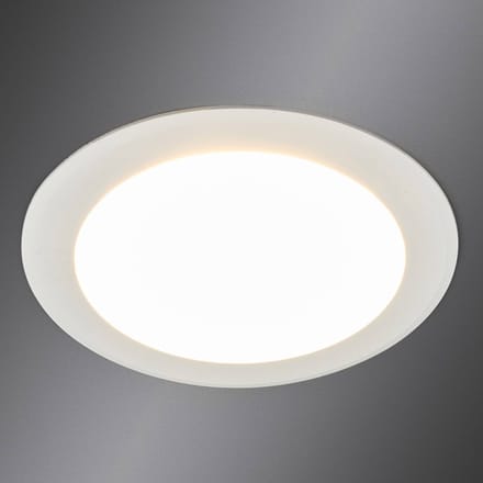 Arcchio Arian - LED inbouwspot in wit, 11,3 cm 9W