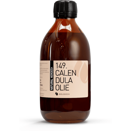 Natural Heroes Calendula Olie (Biologisch & Koudgeperst) - 300 ml