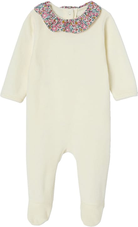 Envie de fraise Pyjama van fluweel en Liberty-stof
