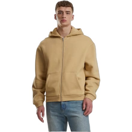 Urban Classics - Fluffy Vest met capuchon - M - Beige