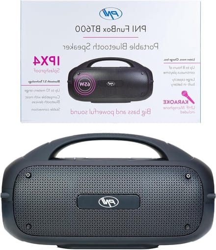 Draagbare Luidspreker - Bluetooth Speaker - Muziek Afspelen - IPX4 Waterbestendig - 65W - Zwart