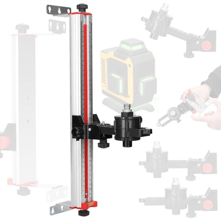 Stabiele montage Aluminium constructie Verstelbare laserniveaubeugel Laserniveauaccessoire 400mm