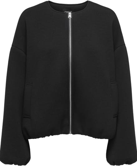 Regular fit sweatjack met viscose model 'LELLIE'