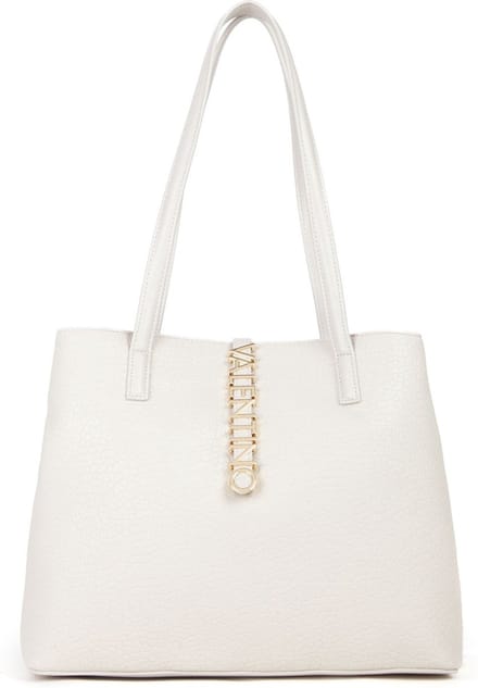 VALENTINO Handtas Schoudertas Zeno Shopping Bag Ecru Beige
