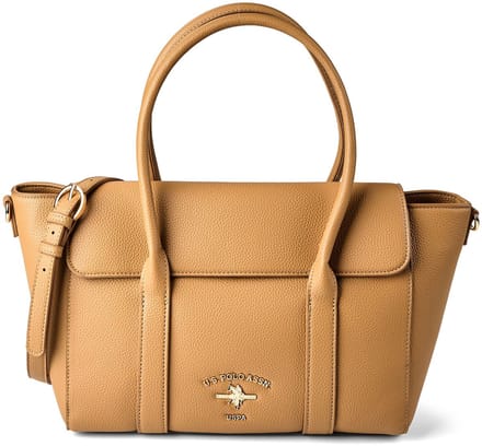 U.S. Polo Assn. Stanford Schoudertas 33 cm - Dames - camel