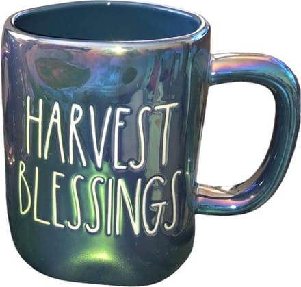 Rae Dunn - mok - grote mok - herfst mok - Harvest Blessings - decoratie - autumn