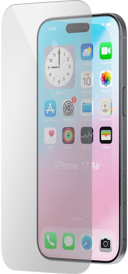 Mobiparts Screenprotector geschikt voor Apple iPhone Air - Gehard Glas - Anti-bacterieel -
