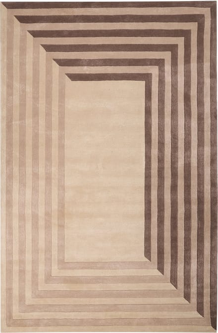 SARAI - Vloerkleed - Beige - 200 x 300 cm - Wol/Viscose