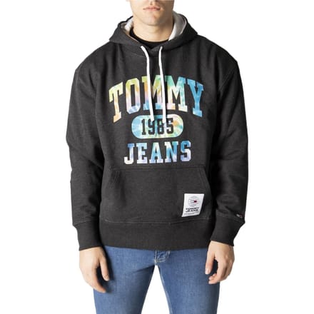 Tommy Zwarte Mannelijke Hoodie