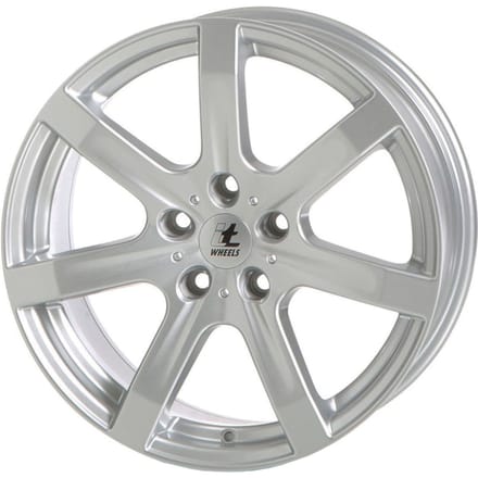 Aluminium velg 15 inch ITWHEELS Julia 5x112 6J ET45, Kleur Zilver