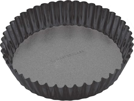 Diepe bakvorm voor taarten en quiches met antiaanbaklaag, 25 cm