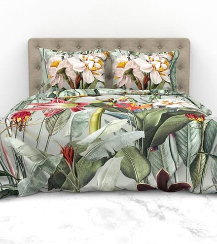 Heckett & Lane dekbedovertrek Stella (Grey)-240x200/220 cm