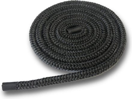 ø 10 mm x 1.25 m zwart kachelkoord rond 550 ° C
