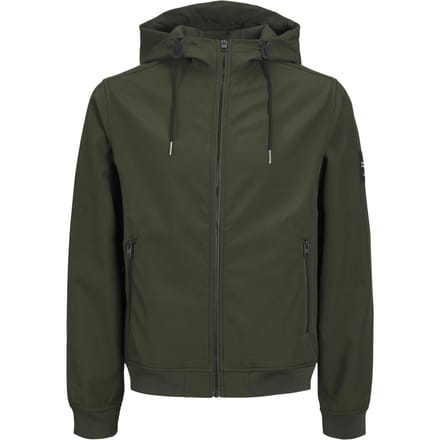 JACK&JONES JJEBASIC SOFTSHELL HOOD NOOS Heren Jas - Maat XXL