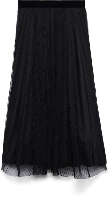 Vero Moda Rok VMPEARL Mid waist Lange rok