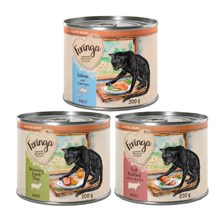 Feringa Selected Recipes 6 x 200 g  - Mixpakket: Lam, Rund, Zalm