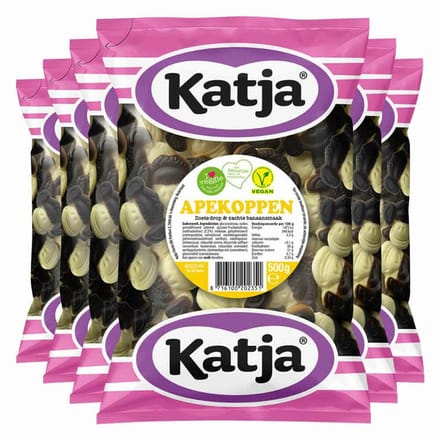 Katja Apekoppen - 6 x 500 gram - Voordeelverpakking