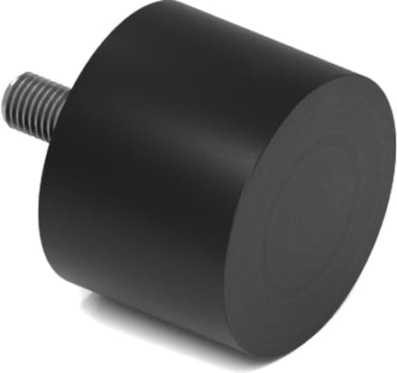 Rubbermagazijn - Trillingsvoet - Type D - 40x30mm - M8 - Set 10 stuks