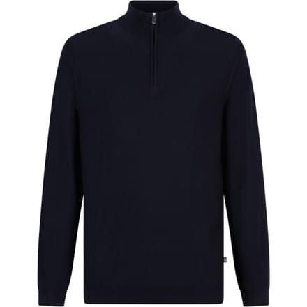 PRESLY & SUN Scott zip knitted pullover