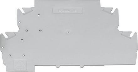 WAGO 789-905 DIN-rail-behuizing 90 x 17.5 x 55 Polyamide 6.6 Grijs 1 set(s)