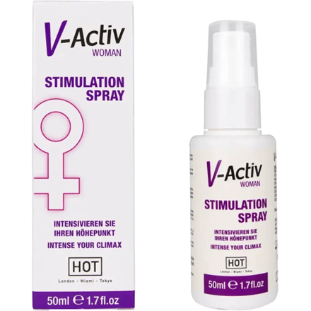 Hot-Hot V-Active Stimu Spray Women 50 M-Creams&lotions&sprays