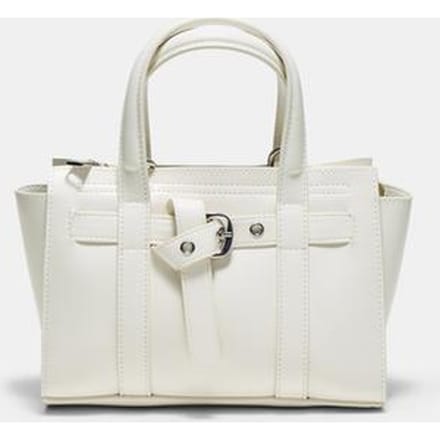 Stradivarius Mini totebag met gesp  Ecru OS