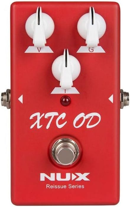 Overdrive effectpedaal - NUX XTC-10 XTC OD - Reissue Series - Analoog - True bypass