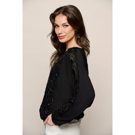 Haisley Top Zwart