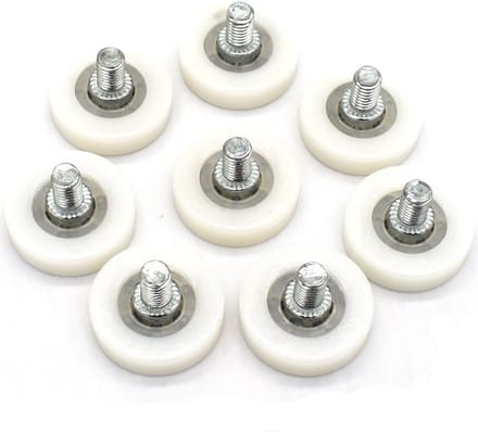 Dailygoods - Premium Douchedeur Rollers Set - Soepel en Duurzaam
