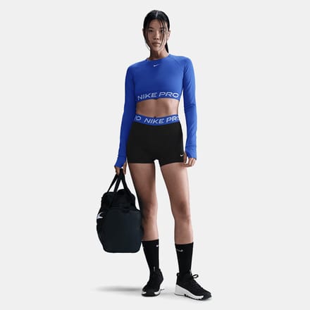 Nike Pro - Legging - Maat XL - Zwart/Hyper Royal/Wit / Zwart Blauw - Pro - Training - Unisex Legging