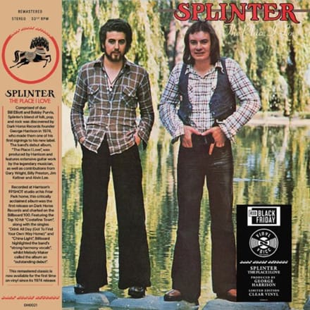 Splinter - The Place I Love (LP) (Coloured Vinyl) (Limited Edition) (Remastered)