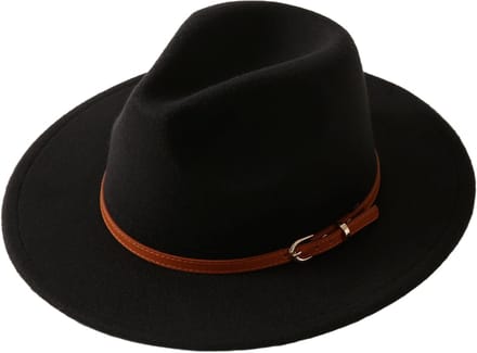 Emilie collection - hoed - zwart - fedora - klassiek