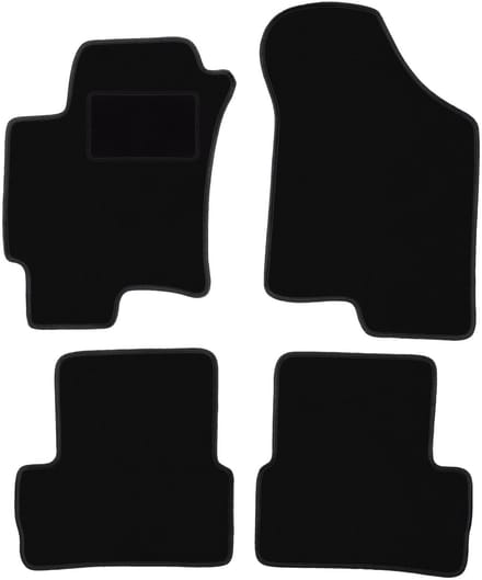Zwarte veloursmatten voor: Hyundai Coupé II GK coupé (2001-2008)