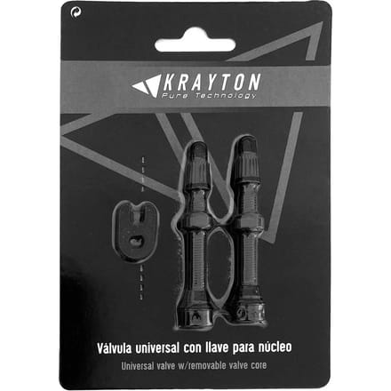 Valve mousse tubeless Krayton FV Presta (x2)