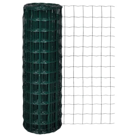 vidaXL - Euro - hek - 10x1,2 - m - staal - groen