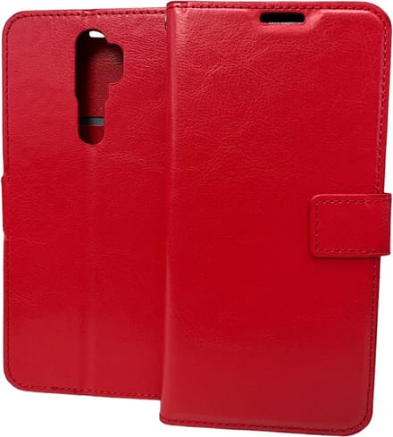 Portemonnee Book Case Hoesje Geschikt voor: Oppo Reno 2 - Rood