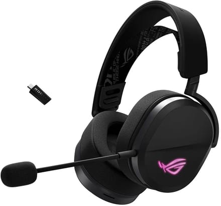 ASUS ROG Pelta - Headset Bedraad en draadloos - USB-C - Bluetooth - 2,4 GHz - Zwart