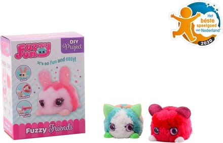 John Toy fuzzy fun dieren medium