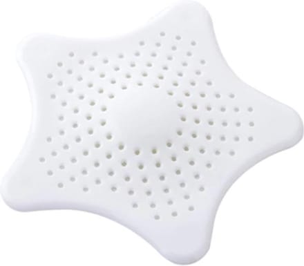 Silicone afvoerstop - Afvoerplug  - Anti haar afvoer stop - Wit
