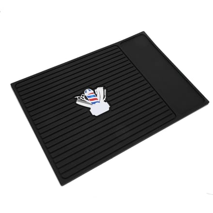 Coussin Antidérapant en Silicone Coiffeur Tondeuse à Cheveux Électrique Outils Accessoire Salon de Coiffure black