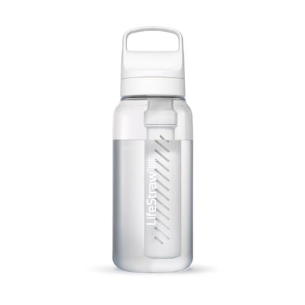 LifeStraw waterfilterfles Go 2.0 Clear 1 liter - Transparant