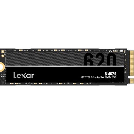 Disque SSD Lexar NM620 1 To M.2 2280 PCIe NVMe 3.0x4 (3300/3000 Mo/s)